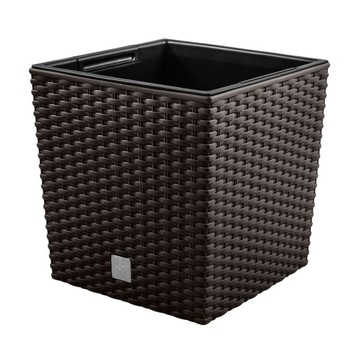Doniczka + wkład RATO LOW DRTS200L umbra