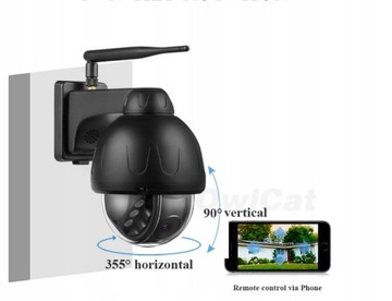ВНЕШНЯЯ PTZ-КАМЕРА 5MPX 4MPX IP WiFi АВТО