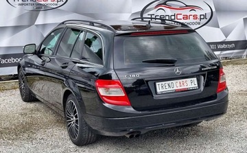 Mercedes Klasa C W204 Kombi T204 1.8 180 K 156KM 2008 Mercedes-Benz Klasa C 1.8 Kompressor bezwypadkowy serwisowany oplacony 1.8, zdjęcie 6