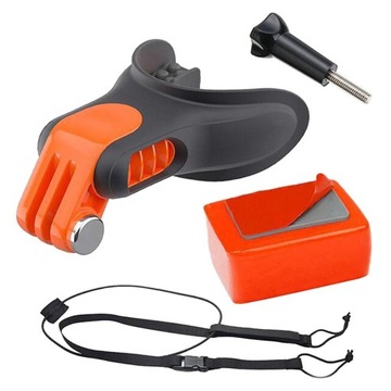 1 zestaw Surfing Bite Mouth Mount Mount Camera