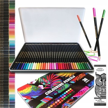 НАБОР КАРАНДАШНЫХ МЕЛКОВ ПРОФЕССИОНАЛЬНЫЕ МЕЛКИ В ПОДАРОК ​​36 шт.