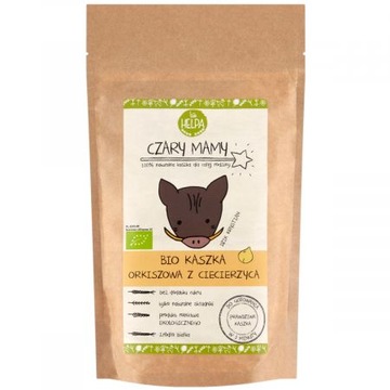 HELPA BIO KASZKA DLA DZIECI ORKISZOWA Z CIECIERZYCĄ BEZ DODATKU CUKRU 200g