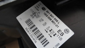 Фонарь передний левый 5K1941005L VW Golf VI Ideal