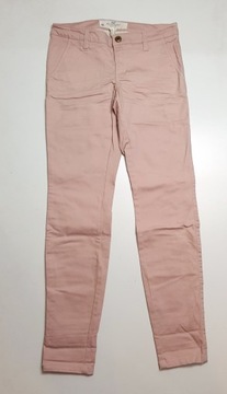Elastyczne Spodnie Skinny Low Jeans H&M r.38