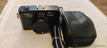 Aparat YASHICA ME1 ME-1 Czarne Oryginalny pokrowiec IDEAŁ