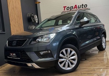 Seat Ateca SUV 1.5 EcoTSI 150KM 2019 Seat Ateca 1.5TSI DSG navi GWARANCJA bezwypadkowy zarejestrowana