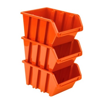 100шт контейнер для хранения NP4 оранжевый