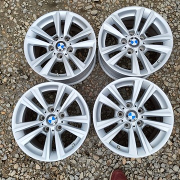 ORYGINALNE ALUSY BMW 16' 5x120 ET 37 KOMPLET ŁADNE