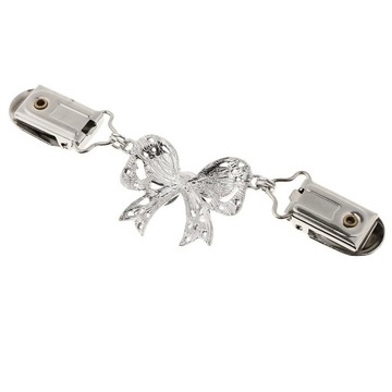 Свитер со стразами, кардиган с зажимом для шаль