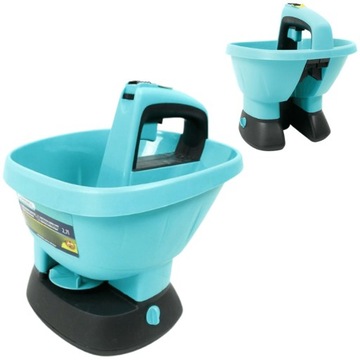 SIEWNIK OGRODOWY ROTACYJNY ELEKTRYCZNY GREENMILL DO ROZSIEWANIA I NAWOŻENIA