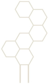 PODPÓRKA KWIATÓW ROŚLIN DRABINKA PERGOLA XXL 58 CM