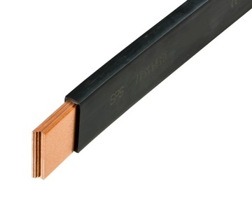Szyna miedziana elastyczna 24x8x1, 640A DT 50°C, 2mb