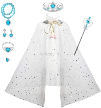 Комплект накидки Frozen Princess, фиолетовый