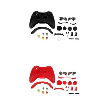 2 zestawy etui na guziki z pełną obudową 360