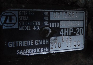 AUTOMATICKÁ SKŘÍŇ ŘAZENÍ MERCEDES VITO W638 2.2CDI EVROPA