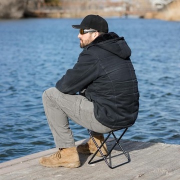 СКЛАДНОЙ ПОХОДНЫЙ СТУЛ, ЛЕГКИЙ, МАЛЕНЬКИЙ, ПОРТАТИВНЫЙ, С СУМКОЙ ДЛЯ ТРАНСПОРТИРОВКИ