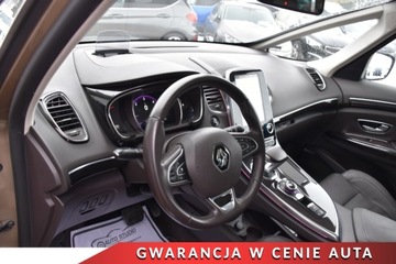 Renault Espace V Van 1.6 Energy dCi 160KM 2016 Renault Espace Skora7FoteliDVDPanoramaFull LEDNaviKameraAsystentyAmbiente, zdjęcie 13