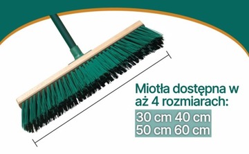 YORK Уличная метла 40 см + палка, ручка, 120 см для подметания улиц