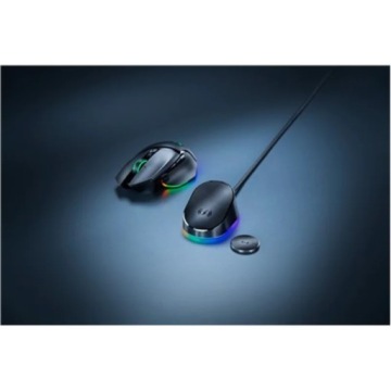 Комплект док-станции Razer Mouse Dock Pro + шайбы для беспроводной зарядки RGB, USB,
