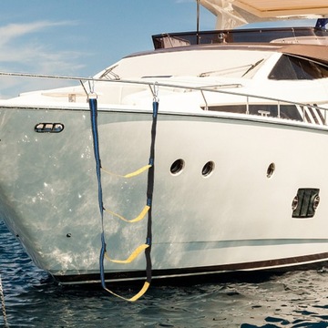 УДОБНАЯ, ПОРТАТИВНАЯ СКЛАДНАЯ ЛЕСТНИЦА ДЛЯ ЛОДКИ