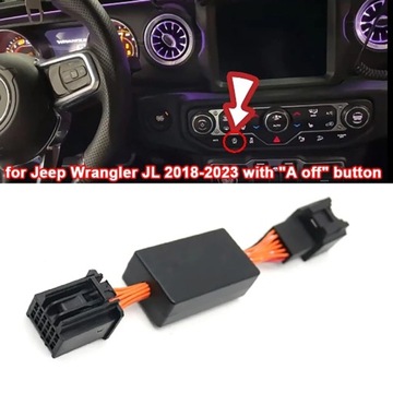 DEZAKTYWATOR EMULATOR ODWRACACZ START&STOP OFF JEEP WRANGLER JL 2018-2023