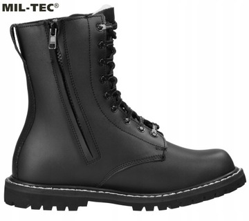 Buty wojskowe taktyczne zimowe Mil-Tec Para Boots ocieplane Czarne 42