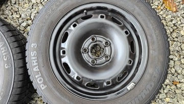 4× DISK OCELOVÝ VOLKSWAGEN OE 5.0" X 14" 5X100 ET 35