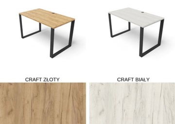 ИГРОВОЙ СТОЛ ДЛЯ ГЕЙМЕРОВ 120X60 LOFT И МЕТАЛЛИЧЕСКИЕ НОЖКИ НА ВЫБОР