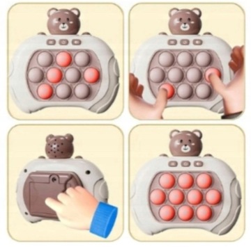 POP IT PRO PUSH IT GAME ЭЛЕКТРИЧЕСКАЯ АНТИСТРЕССОВАЯ ИГРА НАВЫКОВ