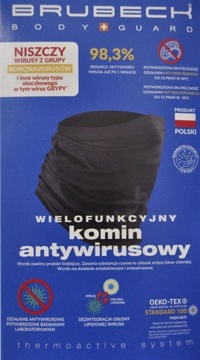Термоактивный, дышащий антивирусный шарф Brubeck L/XL.