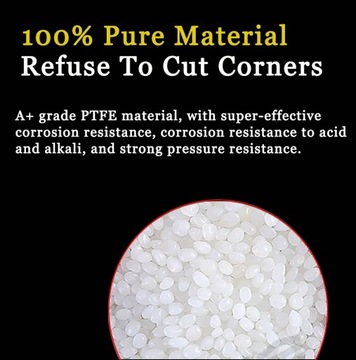 Трубка из тефлона и ПТФЭ - 2,0 x 3,0 мм - 3D, терморазрывная вставка длиной 1 метр