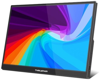 Przenośny monitor dotykowy 14 cali 1920 x 1200, HDMI USB-C mobilny ekran