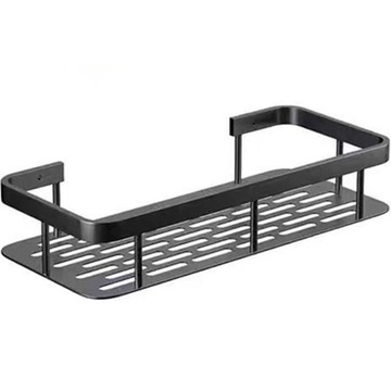 PÓŁKA WISZĄCA METAL SAMOPRZYLEPNA LOFT ŚCIENNA ŁAZIENKOWA POD PRYSZNIC