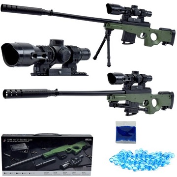 KARABIN SNAJPERKA NA KULKI ŻELOWE PISTOLET WIELKI