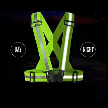 ДОРОЖНЫЙ МОТОЖИЛЕТ СО СВЕТООТРАЖАЮЩИМИ РЕМНЯМИ