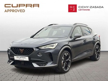 Cupra Formentor Crossover PHEV 1.4 e-HYBRID 245KM 2022 Cupra Formentor VZ Kubelki Kamera Cofania Pakiet skorzany ACC Faktura Vat23