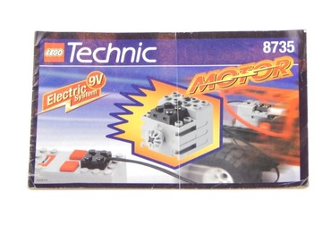 LEGO INSTRUKCJA 8735 ELECTRIC 9V TECHNIC