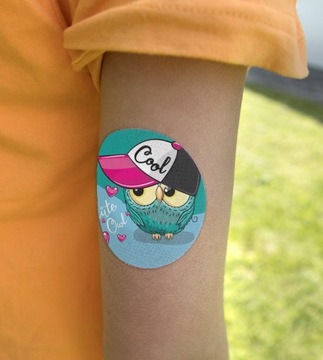 Plastry ochronne na sensor Freestyle Libre CuteOwl