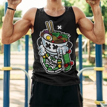 МАЙКА В АНИМИРОВАННОМ СТИЛЕ РАМЕН