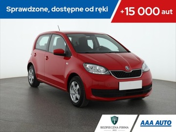 Skoda Citigo Hatchback 3d Facelifting 1.0 MPI 60KM 2018 Skoda Citigo 1.0 MPI, Salon Polska, GAZ, Klima