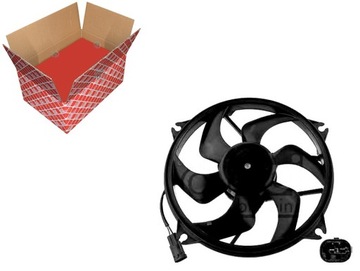 FEBI VENTILÁTOR CHLADIČŮ PEUGEOT 307 1.4-2.0D 08.