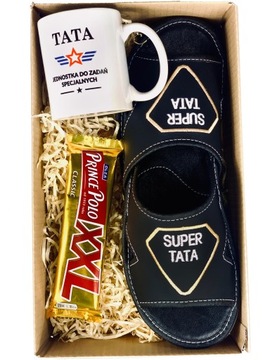 PREZENT NA DZIEŃ OJCA DLA TATY ZESTAW KUBEK TATA