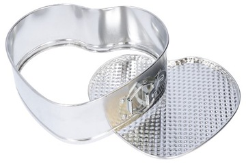 НАБОР противней, разъемная форма, сердцевидная, квадратная, для запекания, 3 шт.