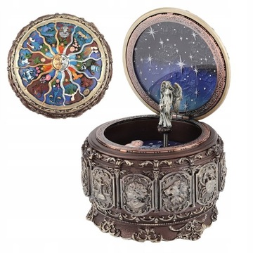 12 ZNAKÓW ZODIAKU VINTAGE POZYTYWKA ZODIAK