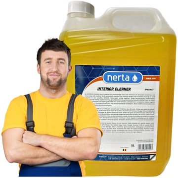 Płyn Nerta INTERIOR CLEANER DO PRANIA DYWANÓW I TAPICERKI,MOCNY 5L