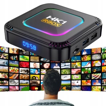 SMART BOX TV 8K 4K ANDROID 13 WIFI 6 BLUETOOTH 5.0 PRZYSTAWKA TV 2 16G