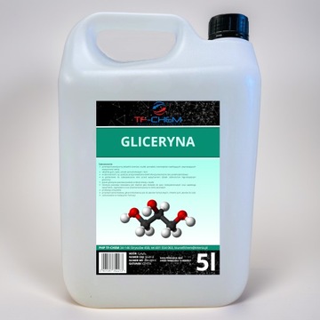 Gliceryna roślinna FARMECEUTYCZNA 99,5% 5L