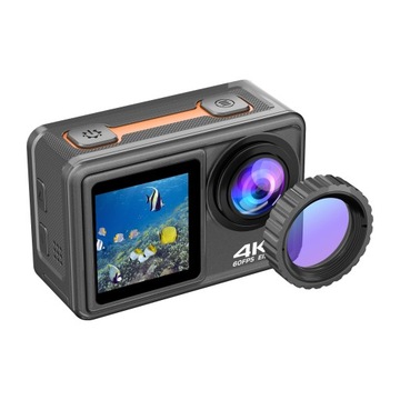 4K 24MP Dual Screen Sport Camera DV Camcorder 2.0