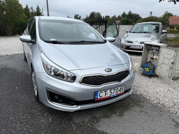 Kia Ceed II Hatchback 5d Facelifting 1.4 CRDi 90KM 2018 KIA CEED 1 WŁASCICIEL STAN BDB BEZWYPADKOWY W 100% 2kluczyki ks.serwisowe, zdjęcie 3