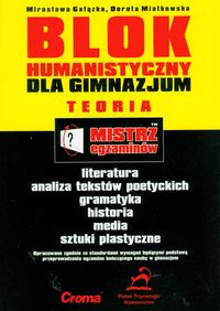 Mistrz egzaminów Blok humanistyczny dla gimnazjum